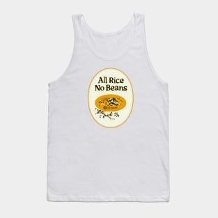 All Rice No Beans Logo Tank Top